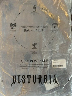 DISTURBIA Stag Beetle Embroidered Shorts - Size US 8 / UK 12
