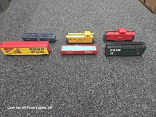 lot of 6 bachmann tyco train cars B&O mason D...