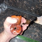 Ben Wade Royal Grain Estate Freehand Pipe Rusticated Bowl Rustic Rim Bent Stem — photo 10
