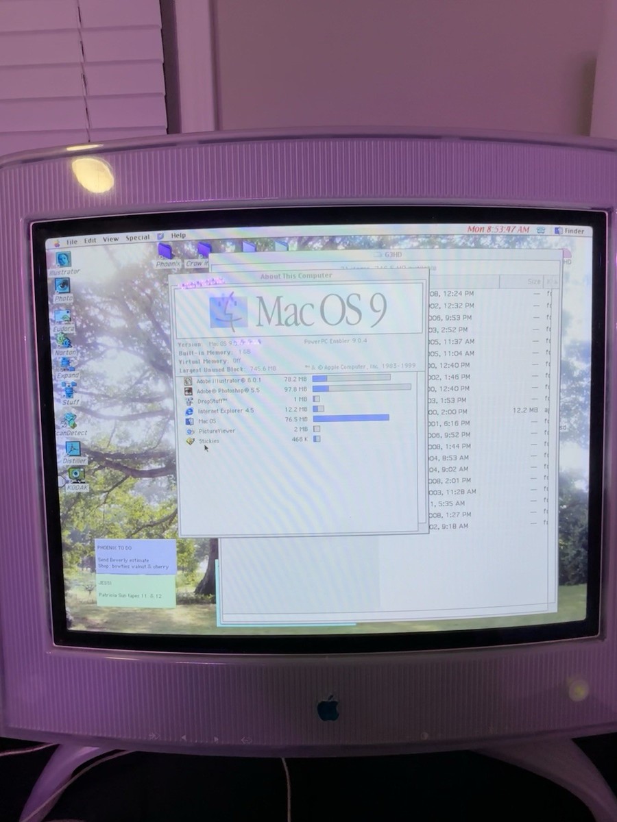 Vintage Apple iMac G3 15