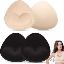 BH-Einlagen Pads Herausnehmbaren Dreieckige Atmungsaktive Push-Up Pads
