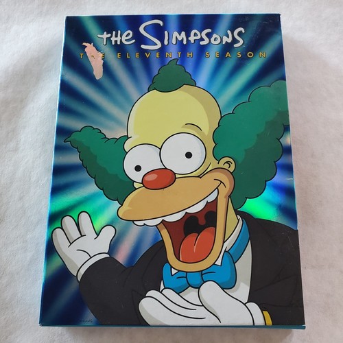 The Simpsons: the Eleventh Season 11 (DVD, 1999) W/ Booklet, TESTED & WORKING