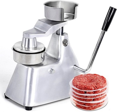 Commercial Hamburger Patty Maker 130mm/5 inch Stainless Steel Burger Press Heavy