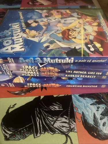 Anime Dvd Lot, Space Pirate Mito Volumes 2-4 + Aoi & Mutsuki A Pair Of Queens - Picture 3 of 3