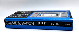 Fire (1981 Game & Watch) &ndash; Complete in Box &ndash; 100% Original