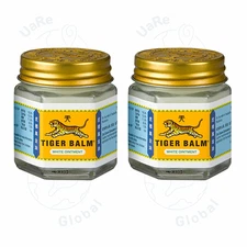 2X Tiger-Balm White Ointment 30g for Headache, Muscle Pain Relief & Massage
