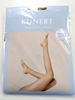Neu - Kunert Fresh Up 10 Toeless Damen Strumpfhose- Gr. Iv 44-46 - Tan - 10 Den