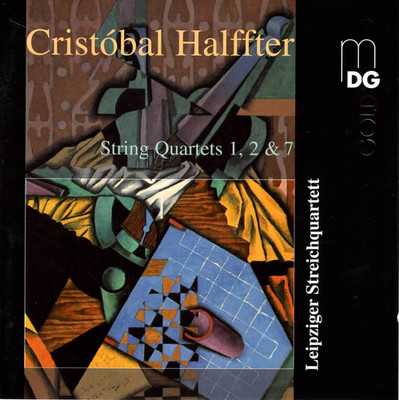 Halffter STRING QUARTETS NO. 1, 2 & 7 Leipziger Streichqu. | CD neuwertig(C8889)