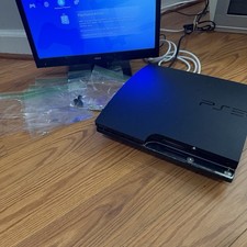 Sony PlayStation 3 Slim 120GB Console - Functional Except the Disc Reader