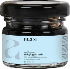 Mars Himalayan Shilajit Gold Resin – Organically Extracted from High-Altitude...