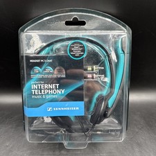 GENUINE Sennheiser Headset PC 3 Chat - On-Ear Wired Noise Cancelling Microphone