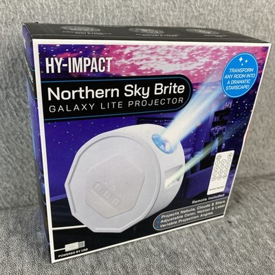 Hy-Impact Northern Sky Brite Galaxy Projector Nebula, Stars, Clouds Remote 03997