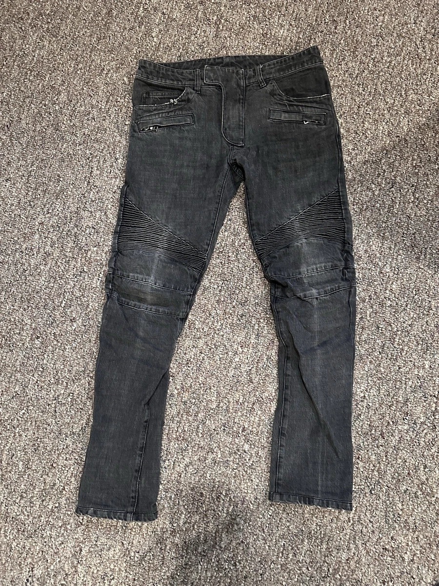 Balmain Regular 30 Size Jeans Biker for Men for sale | eBay