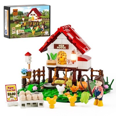 Funwhole / Lumibricks Farm Life - F9034 The Hen House -  (Karton beschädigt)