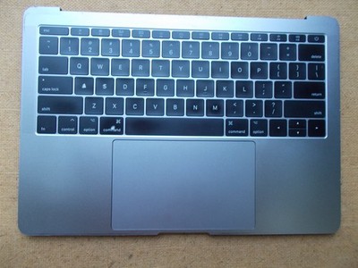 MacBook Pro 13'' A1708 2016-17 Space Gray Top Case Keyboard Grade C