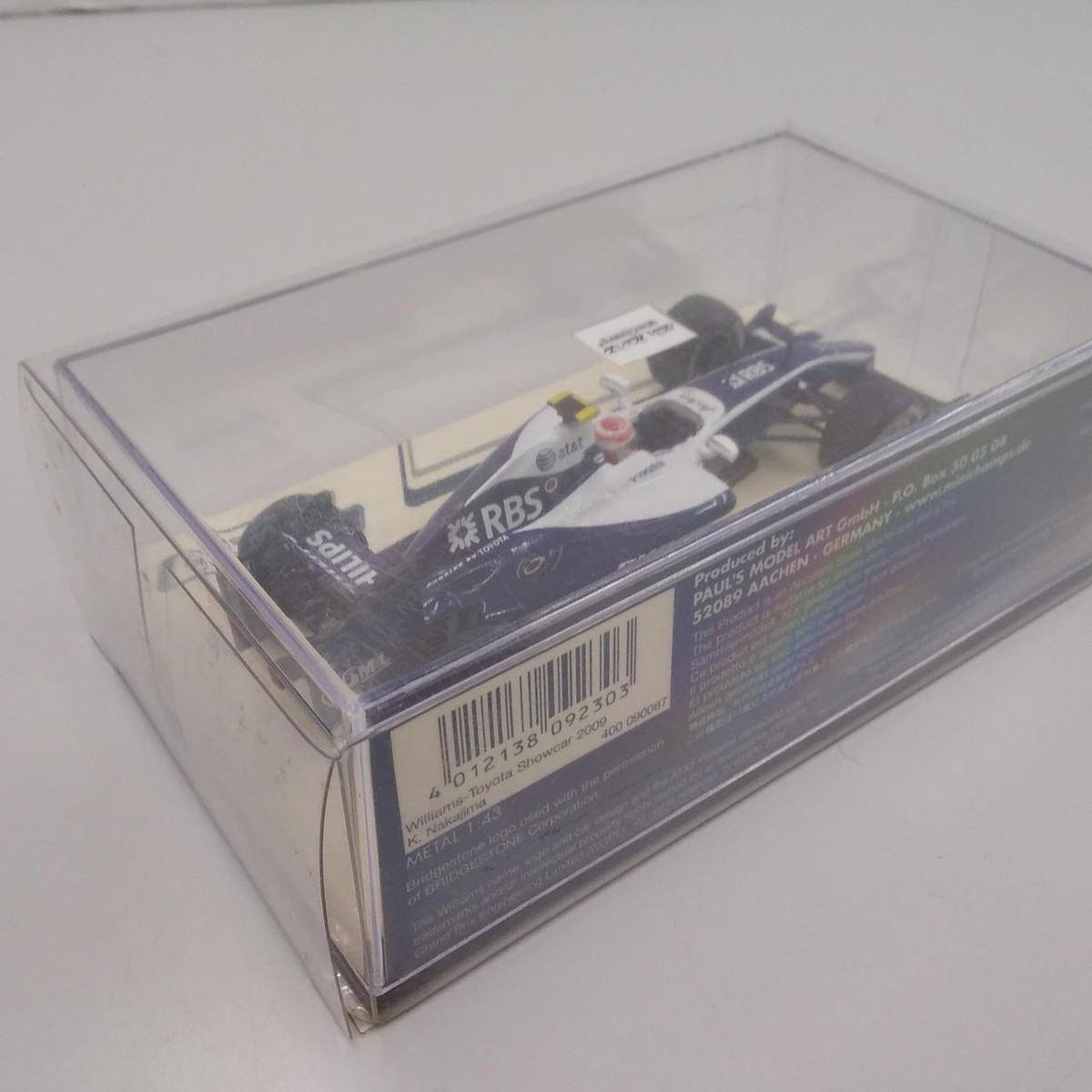 ミニカー PANASONIC TOYOTA RACING SHOWCAR 2009 Minichamps Renault F1 Team Showcar #7 2009 - Fernando Alonso