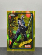 Topps Chrome Marvel Cable Yellow Lava Refractor 2025 Parallel #145 SP