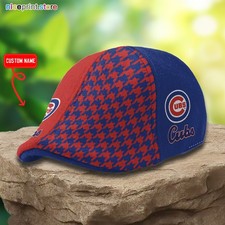 Chicago Team Cubs Ivy Cap Cubs Newsboy Cap MLB Golf Cap MLB Flat Cap for Men