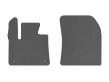 Veloursmatten für DS7 Crossback ab Bj. 2018 Automatten Passform GRAU VORNE ALPS