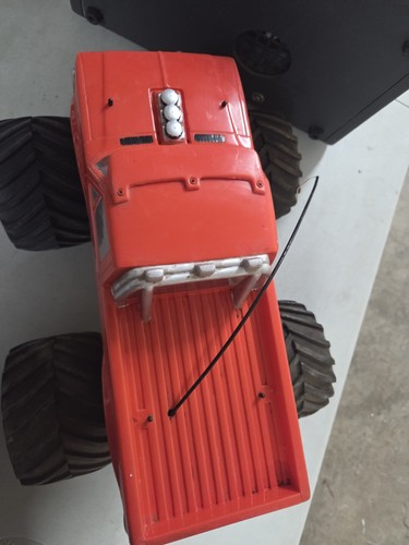 Vintage Original Tamiya Clod Buster 1/10 RC Pickup Truck Rare Orange Bigfoot - Picture 8 of 13