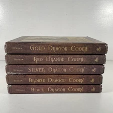 Dragon Codex Complete Set 1-5 (Dragon Codices), R.D. Henham, 1st Edition HC