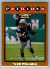 Wes Welker Cards and Autographed Memorabilia Guide 7