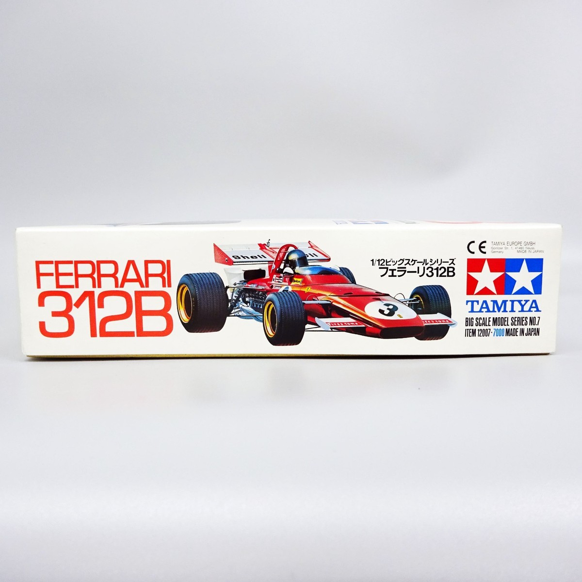 Tamiya 1/12 Ferrari 312B Big Scale Series F1 Vintage Plastic model