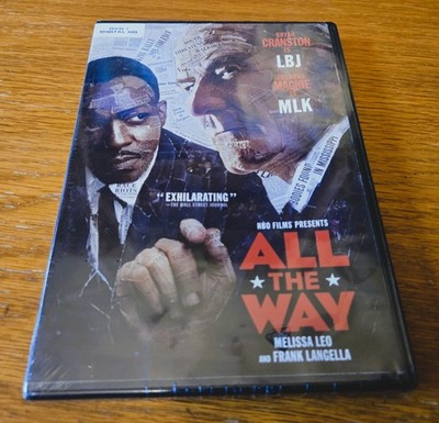 All the Way (DVD, 2016) LBJ Lyndon Johnson - Bryan Cranston NEW SEALED