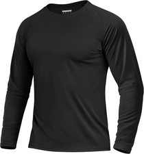 Men's UPF 50 Sun Protection UV SPF Shirts Long Sleeve Lightweight Quick Dry