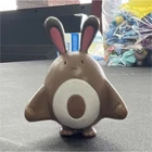 Nintendo Pokémon Bidoof Plastic Figurine Brown Gray White Pokémon Franchise #79