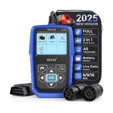 NEXAS Heavy Duty Truck Scanner NL102 Full System Diesel Truck Scan Tool for C...