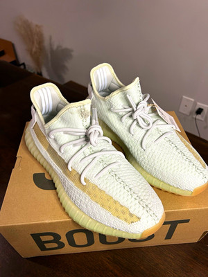 adidas Yeezy Boost 350 V2 Men s Sneakers White/Beige Low Top US 10 NIB