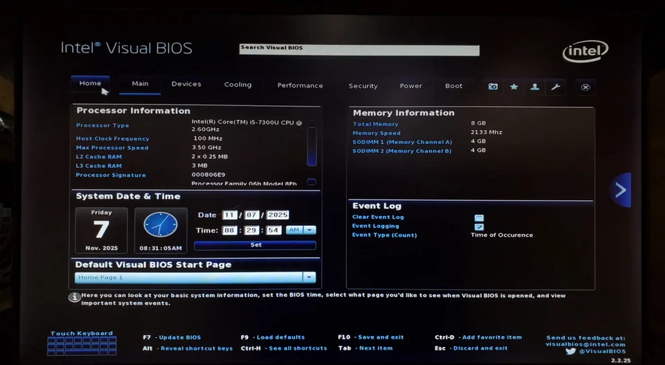Intel NUC BLKNUC7i5DNH1E Core i5-7300U 8GB RAM - No HDD - Bild 3 von 4