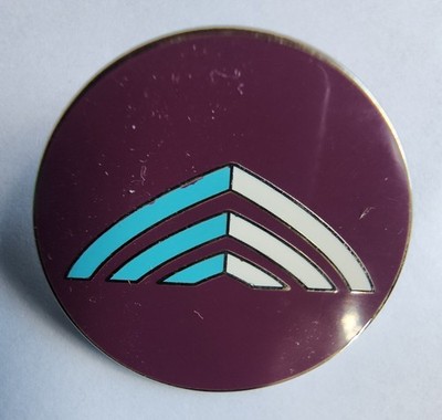 Berkshire Atheneum Vintage Enamel Brooch Pin