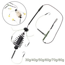 Cage Line Group Carp Feeder-Hook Sinking Feeder Sinker Fishing Bait High-Quality
