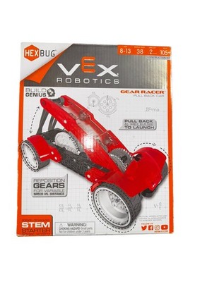 HEXBUG VEX Robotics Gear Racer Car STEM Science Construction Kit Toy Kids Buildi