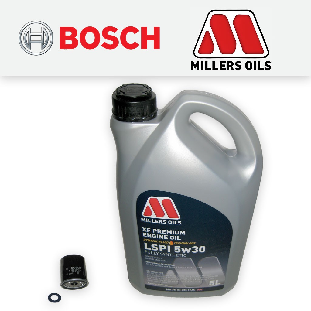 SERVICE KIT for TOYOTA AYGO (KGB40) 1.0 PETROL OIL FILTER +OIL (2014-2021)