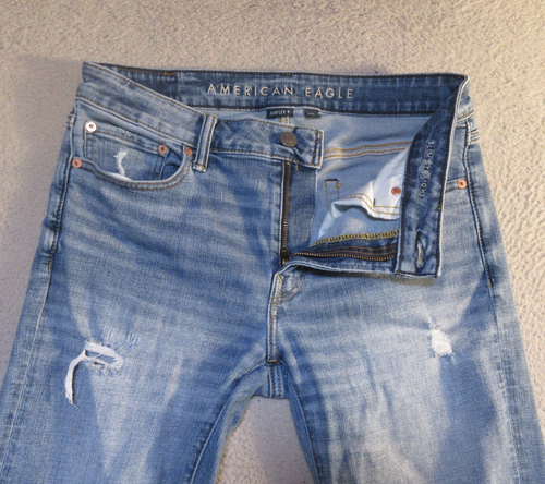 Jean Slim Homme American Eagle - Taille 32x30 - Occasion Très Bon état - Coupe Ajustée Et Affinante