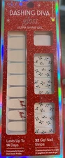 Dashing Diva Gloss 32 Gel Nail Strips CHRISTMAS JOY TO THE GIRL HOLLY & JOY NEW
