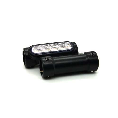 Motorcycle Switchback LED Lights Turn Signal Highway Guard Crash Bar For Harley - Picture 4 of 12