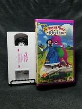 Barney's Rhyme Time Rhythm VHS 2000 Mother Goose Sing Along Musical Kid's Movie