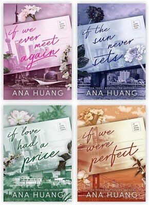 Ana Huang (If Love) 4 Books Collection set : If We Ever Meet Again, If the Sun..