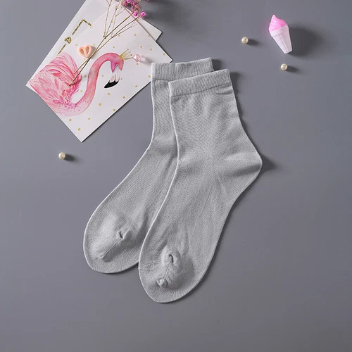 Lote de 5 calcetines para mujer calcetines de seda morera cuidado de la salud transpirables súper acogedores - Imagen 10 de 13