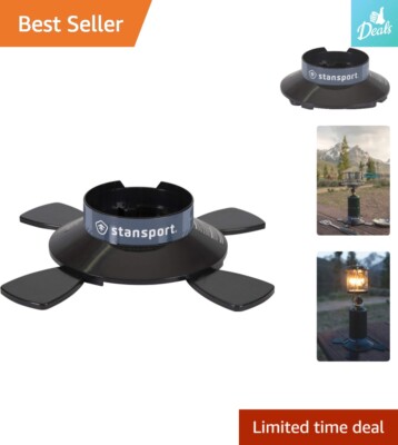 Durable Propane Cylinder Base - Compatible with Most 16.4 oz Propane Canisters