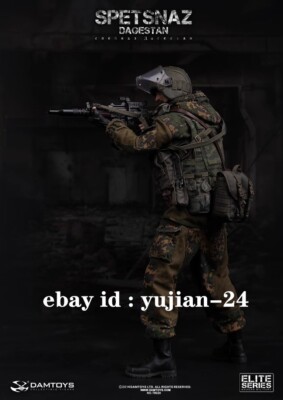 DAMTOYS　SPETSNAZ　 DAGESTAN　78020 DAMTOYS DAM 78020 1/6 Scale Russian Spetsnaz In Dagestan AK74U Set