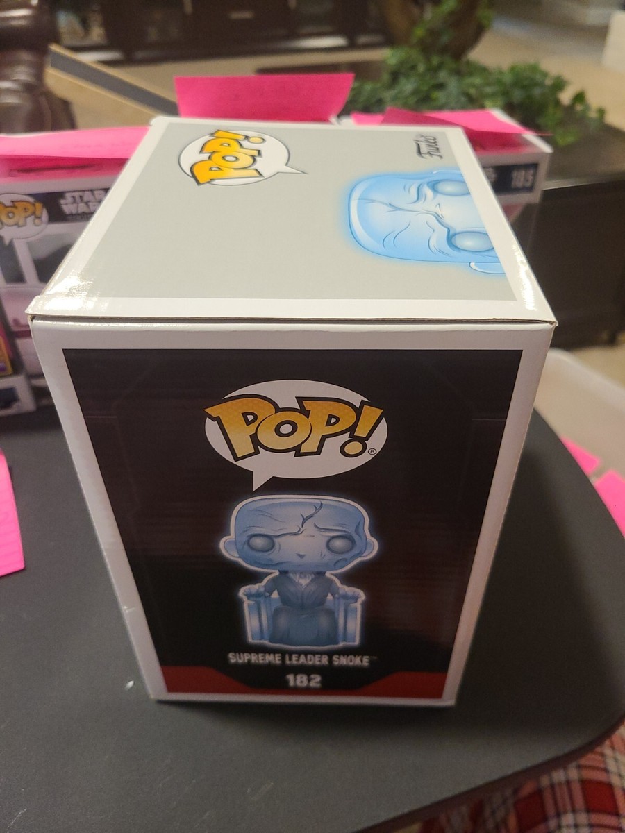 Star Wars Funko Pop #182 Supreme Leader Snoke, Glows in Dark