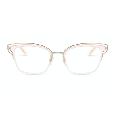 Koali Morel 20083K PD12 Gold & Pink Cat Eye Metal Eyeglasses Frame 52-20-145