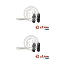 2x Autofren Seinsa D7482 Faltenbalg Bremssattelführung Hinten für Opel VW Audi