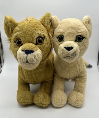 Disney Simba and Nala from Lion King Movie 13 inch Talking Plush Toy