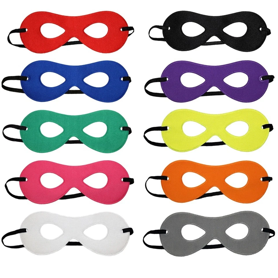 Child White/Gray Reversible Superhero Mask ~ HALLOWEEN KIDS COSTUME PARTY MASK - Image 2 of 2
